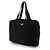 Prada Borsa tote in nylon con logo triangolare Nero