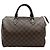 Louis Vuitton Speedy Tote Bag Damier Eben Braun