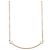 Tiffany & Co Collana con ciondolo Smile Small in oro rosa