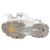Autre Marque Sneakers Oblique Transparent Rubber Vibe Marrone - vista 5
