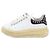 Alexander Mcqueen Sneakers con suola trasparente borchiata Bianco