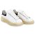Alexander Mcqueen Sneakers con suola trasparente borchiata Bianco - vista 3