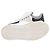 Alexander Mcqueen Sneakers con suola trasparente borchiata Bianco - vista 5