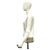 Borsa a tracolla Micro Chain in pelle con logo TB Burberry Laura Beige - vista 2