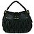 Miu Miu Matelassé Lederhandtasche mit Logo-Hardware Schwarz - Ansicht 3