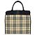 BURBERRY Borsa a mano/Borsa a tracolla 2-Way Marrone Nero Bianco Rosso Beige - vista 3