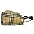 Burberry Nova Check Pattern Leder Handtasche Tote Bag Schwarz Beige - Ansicht 6