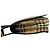 Borsa a tracolla Burberry Nova Check in tela e pelle Nero Beige - vista 5