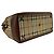 Burberry Nova Check Shadow Horse Pattern Leder Tote Bag Braun Beige - Ansicht 7