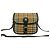 Borsa a tracolla Burberry in tela e pelle Marrone