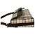 Borsa Burberry Nova Check in tela e pelle Marrone Beige - vista 5