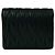 Cartera bi-fold de piel Matelassé Logo Bijou Miu Miu Negro - vista 2