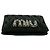 Cartera bi-fold de piel Matelassé Logo Bijou Miu Miu Negro - vista 6