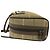 Borsa a mano Burberrys Shadow Horse Nova Check in tela e pelle Marrone Cachi - vista 5