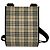 Borsa a tracolla Burberry Nova Check in tela e pelle Marrone Beige - vista 3