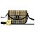 Burberry Vintage Nova Check Schultertasche Schwarz Beige