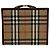 Cartera bi-fold Burberry Nova Check Shadow Horse Logo Castaño Beige - vista 2