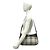 Borsa a tracolla Burberry Nova Check in tela e pelle Marrone Beige - vista 2