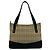 BURBERRY Nova Check Canvas Leder Tote Bag Schwarz Beige - Ansicht 3