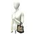 Borsa Burberry Nova Check in tela e pelle Marrone Beige - vista 2