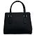 Burberry Nova Check Pattern Lederhandtasche Schwarz - Ansicht 3