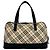 Burberry Nova Check Handtasche Schwarz Beige - Ansicht 3