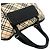 Burberry Nova Check Handtasche Schwarz Beige - Ansicht 4