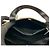 Burberry Nova Check Pattern Lederhandtasche Schwarz Beige - Ansicht 10