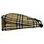 Burberry Nova Check Pattern Lederhandtasche Schwarz Beige - Ansicht 6