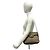 Borsa a tracolla Burberry Shadow Horse Logo Nova Check Pattern Marrone Cachi - vista 2