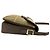 Borsa a tracolla Burberry Shadow Horse Logo Nova Check Pattern Marrone Cachi - vista 6