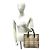 Burberry Nova Check Pattern Handtasche Mini Tote Schwarz Beige - Ansicht 2