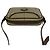 Borsa a tracolla in pelle e tela Burberry Shadow Horse Logo Marrone Cachi - vista 4