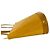 Burberry Vintage Logo Hardware Nova Check Ledertote Gelb - Ansicht 5