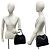 Stella Mc Cartney Bolso Stella McCartney Falabella de cuero ecológico Negro - vista 2