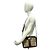 Borsa a tracolla Burberry Nova Check Shadow Horse Pattern Marrone Beige - vista 2