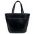 Borsa Burberry Nova Check in pelle di vitello Nero Beige - vista 3