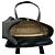 Borsa Burberry Nova Check in pelle di vitello Nero Beige - vista 9