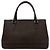 Burberry Logo Hardware Nova Check Pattern Lederschultertasche Braun - Ansicht 3