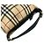 Burberry Nova Check Leder-Handtasche Tote Bag mit Logo-Hardware Schwarz Beige - Ansicht 4