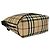 Burberry Nova Check Leder-Handtasche Tote Bag mit Logo-Hardware Schwarz Beige - Ansicht 7