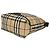 Burberry Nova Check Leder-Handtasche Tote Bag mit Logo-Hardware Schwarz Beige - Ansicht 8