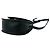 Mini borsa a tracolla Burberry in pelle nera Nero - vista 8