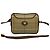 Borsa a tracolla Burberry Logo Shadow Horse Nova Check Marrone Cachi