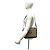 Borsa a tracolla Burberry Logo Shadow Horse Nova Check Marrone Cachi - vista 2