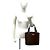 Borsa a mano Burberry in pelle marrone Mini Tote - vista 2
