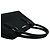Mini borsa tote in pelle Burberry Logo Hardware Nova Check Pattern Nero - vista 4