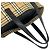Borsa a mano Burberry Nova Check in tela e pelle Nero Beige - vista 4