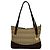 Saco Tote Burberry Vintage Nova Check em lona e couro Marrom Bege