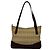 Saco Tote Burberry Vintage Nova Check em lona e couro Marrom Bege - vista 3